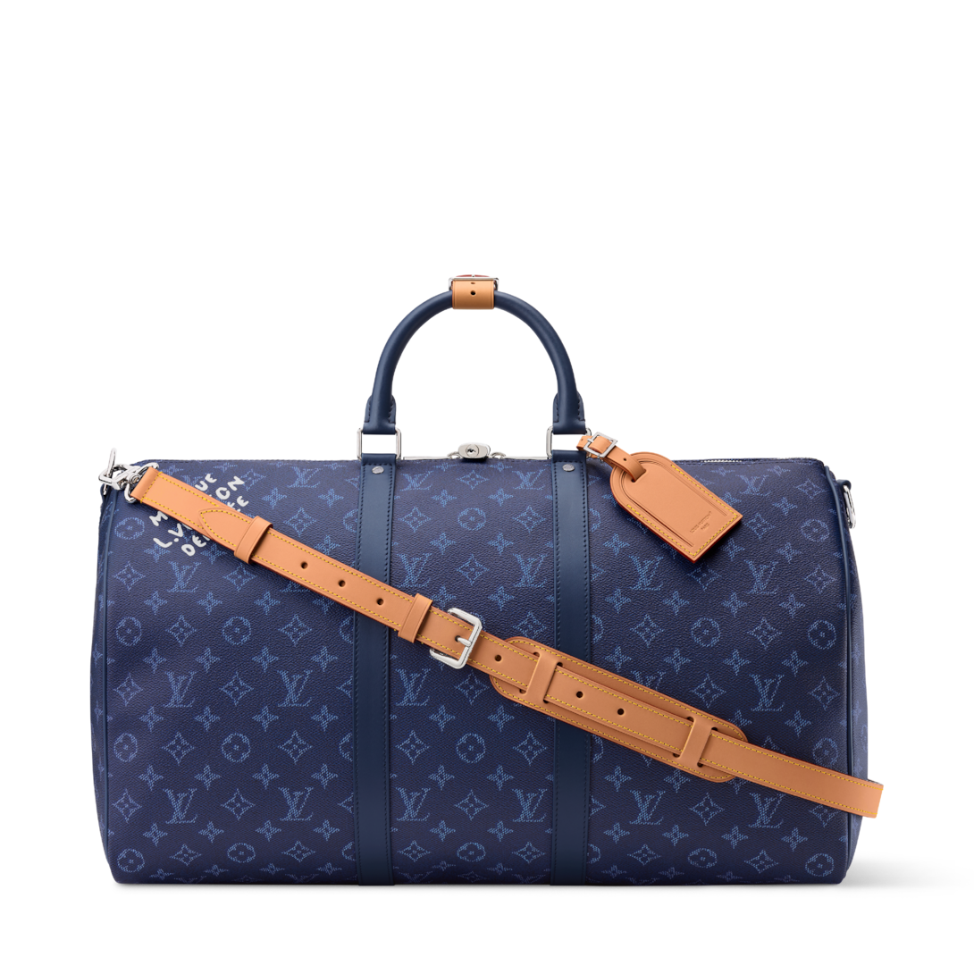 Keepall Bandoulière 50 Monogram Heritage - Travel | LOUIS VUITTON